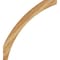 Ekena Millwork 6"W x 36"D x 40"H Thorton Rough Sawn Knee Brace, Western Red Cedar BRC06X36X40THR00RWR - alternate 4